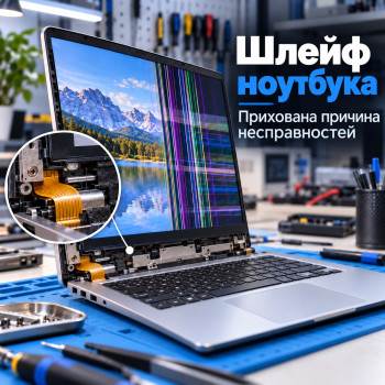 Шлейф ноутбука: маленькая деталь, которая может вызвать очень странные неисправности
