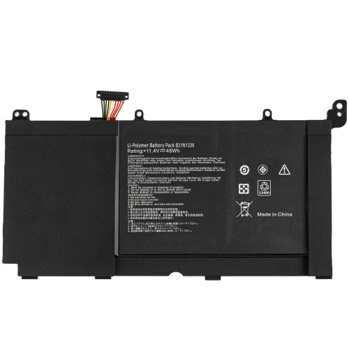 Батарея для ноутбука ASUS B31N1336 (S551LA, S551LB, S551LN, V551L, V551LA) 11.1V 4210mAh 48Wh Black