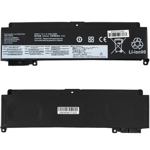 Батарея для ноутбука LENOVO 01AV462 (ThinkPad T460s, T470s) 11.1V 2140mAh 24Wh Black