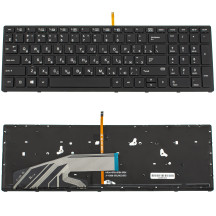 Клавіатура для ноутбука HP (ZBook: 15 G3, 15 E3, 17 G3) rus, black, підсвічування клавіш
