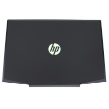 Кришка дисплея для ноутбука HP (Pavilion: 15-CX), black (green logo), оригінал
