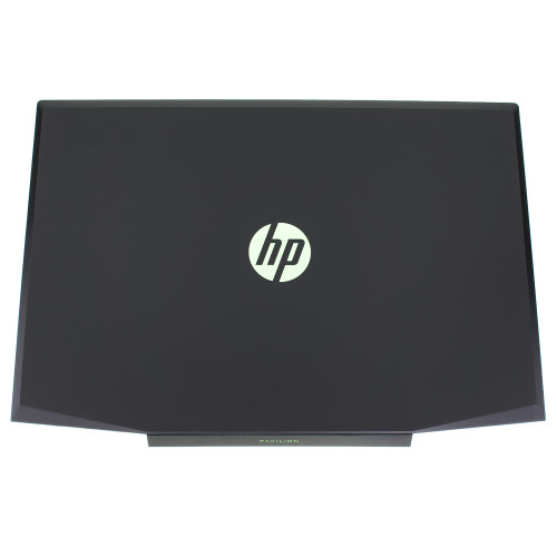 Кришка дисплея для ноутбука HP (Pavilion: 15-CX), black (green logo), оригінал