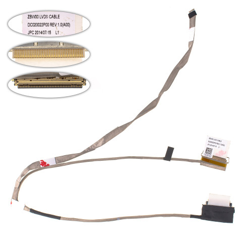 Шлейф матрицы для ноутбука Dell (Inspiron: 3147, 3551, 7347), LED (DC020022P00)