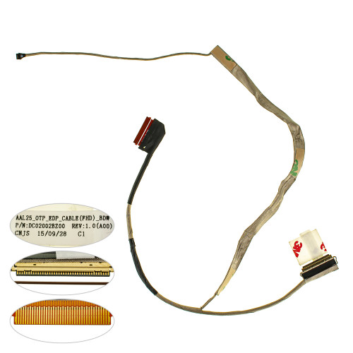 Шлейф матрицы для ноутбука Dell (Inspiron: 5559), 40pin  (DC02002BZ00)