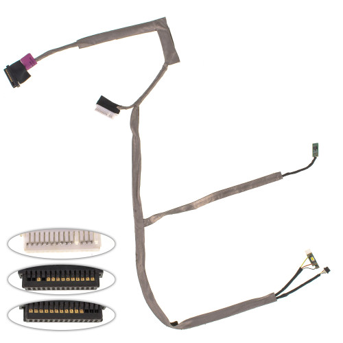 Шлейф матрицы для ноутбука Lenovo (ThinkPad: T520, W520, T530, W530, T510, W510) (50.4ke07.001)