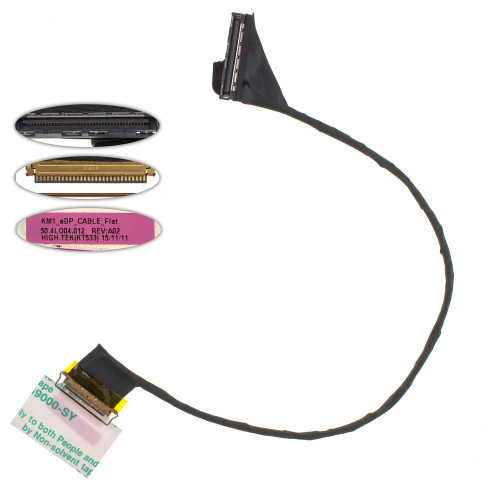 Шлейф матрицы для ноутбука Lenovo (ThinkPad: T540p, W540p, W541), , eDP,  30pin (50.4LO04.001)