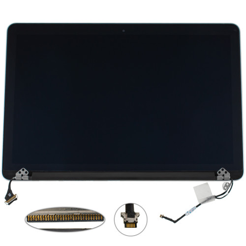 Крышка+матрица в сборе для ноутбука Apple A1425 2012-2014 (6pin) Silver