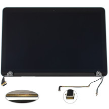 Крышка + матрица в сборе для ноутбука Apple A1502 2015 (12pin) Space Gray, 100% ОРИГИНАЛ (AASP)