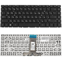 Клавіатура для ноутбука HP (240 G6, 245 G6) rus, black, без фрейма
