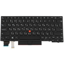 Клавіатура для ноутбука LENOVO (ThinkPad: X280) rus, black