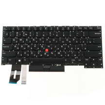 Клавиатура для ноутбука LENOVO (ThinkPad: P1 Gen 2) rus, black, без фрейма, подсветка клавиш