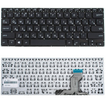 Клавіатура для ноутбука ASUS (X420 series) rus, black, без кадру