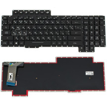 Клавиатура для ноутбука ASUS (G703 series) rus, black, без фрейма, подсветка клавиш (RGB) ОРИГИНАЛ