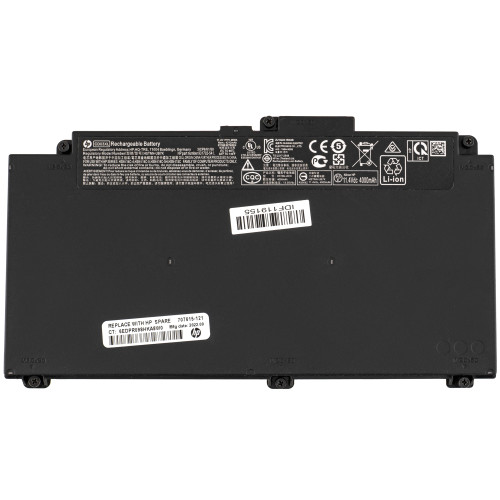 Оригинальная батарея для ноутбука HP CD03XL (ProBook: 640 G4, 640 G5) 11.4V 4212mAh 48Wh Black