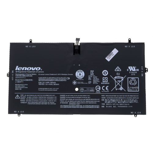 Оригинальная батарея для ноутбука LENOVO L13M4P71 (Yoga 3 Pro series) 7.6V 5790mAh 44Wh Black