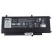 Оригінальна батарея для ноутбука DELL D2VF9 (Vostro: 13 5370) 11.1V 3705mAh 43Wh Black