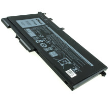 Оригинальная батарея для ноутбука DELL 93FTF (Latitude: 5480, 5580) 11.4V 4254mAh 51Wh Black