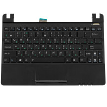 Клавіатура для ноутбука ASUS (EeePC: 1011, 1015, 1016, 1018 Keyboard+Touchpad+передня панель) rus, black