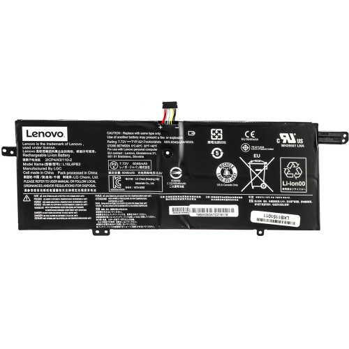 Оригинальная батарея для ноутбука LENOVO L16C4PB3 (IdeaPad: 720S-13IKB, 720S-13ARR series) 7.72V 6268mAh 48Wh Black