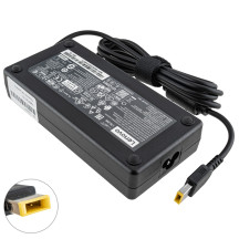 Оригінальний блок живлення для ноутбука LENOVO 20V, 8.5A, 170W, USB+pin (Square 5 Pin DC Plug), black, RECTANGULAR