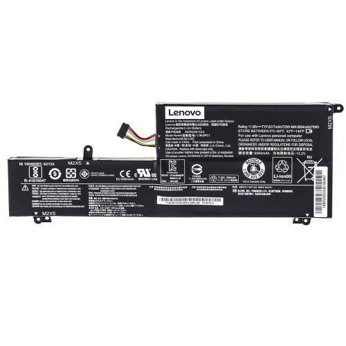 Оригинальная батарея для ноутбука LENOVO L16L6PC1 (Yoga: 720-15IKB) 11.52V 6268mAh 72Wh Black