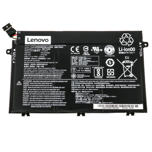 Оригинальная батарея для ноутбука LENOVO L17M3P51 (ThinkPad Edge: E480, E580, E490) 11.1V 45Wh Black (SB10K97607)