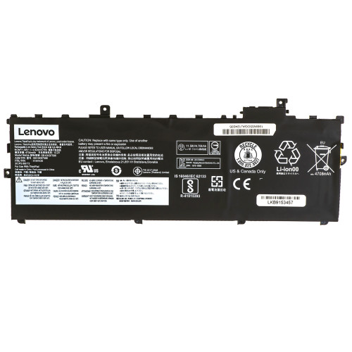 Оригінальна батарея для ноутбука LENOVO 01AV429 (ThinkPad X1 Carbon 5th Gen, X1 Carbon G6) 11.58V 4920mAh 57Wh Black