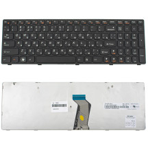 Клавиатура для ноутбука LENOVO (G580, G585, N580, N585, Z580, Z585) rus, black, black frame (ОРИГИНАЛ !)