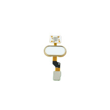 Шлейф с кнопкой home для Meizu M3S, M3S mini, U10, (JW-D 16296 15мм), gold 