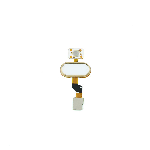 Шлейф с кнопкой home для Meizu M3S, M3S mini, U10, (JW-D 16296 15мм), gold 