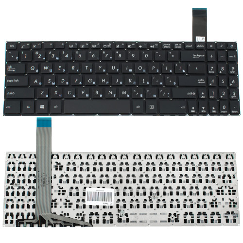Клавиатура для ноутбука ASUS (X570 series) rus, black, без фрейма