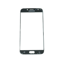 Скло корпусу для Samsung J730F Galaxy J7 (2017), black, оригінал