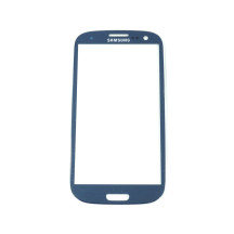 Стекло корпуса для Samsung I9300 Galaxy S3, blue, high copy