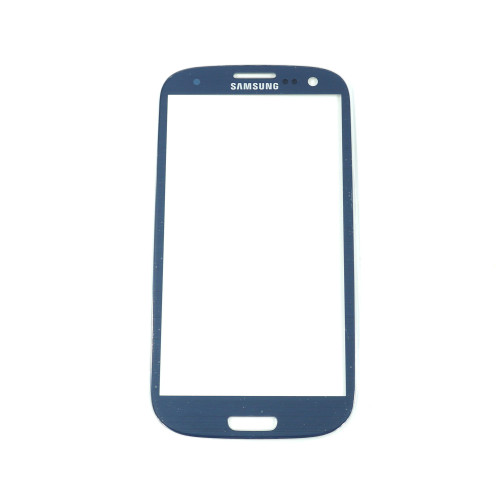Скло корпусу для Samsung I9300 Galaxy S3, blue, high copy