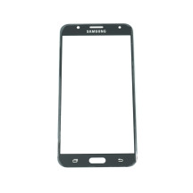 Стекло корпуса для Samsung J700 Galaxy J7, black, оригинал
