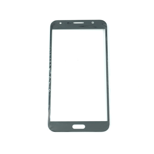 Скло корпусу для Samsung J700 Galaxy J7, black, оригінал