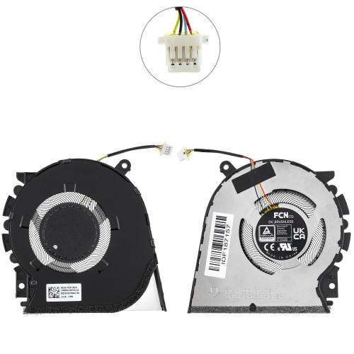 Оригинальный вентилятор для ноутбука Asus VivoBook (K6400ZC, M3401QA, M3401QC) GPU FAN 