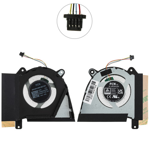 Оригинальный вентилятор для ноутбука Asus ROG Zephyrus (GA402RJ, GA402RK) CPU FAN 2 