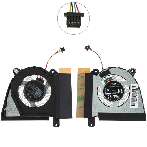 Оригинальный вентилятор для ноутбука Asus ROG Zephyrus (GA402RJ, GA402RK) GPU FAN 2 