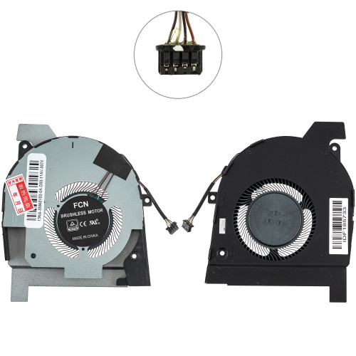 Оригинальный вентилятор для ноутбука Dell (Precision: 3541, Latitude: 5501) CPU FAN