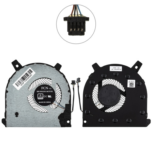 Оригинальный вентилятор для ноутбука Dell Inspiron (7500, 7506) CPU Fan