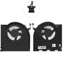 Оригинальный вентилятор для ноутбука DELL ALIENWARE 17 R3, 12V, (H5TYJ+CNV63) (Левый + правый) (Кулер)