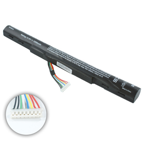 Батарея для ноутбука ACER AL15A32 (F5-572G, V3-575G, E5-574G) 14.8V 2200mAh Black