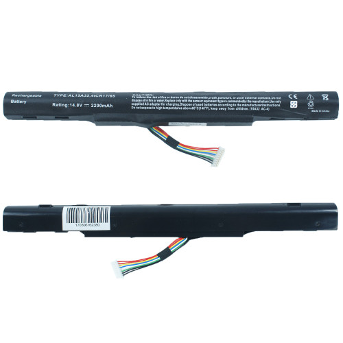 Батарея для ноутбука ACER AL15A32 (F5-572G, V3-575G, E5-574G) 14.8V 2200mAh Black