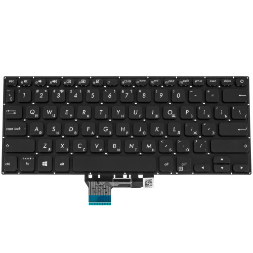 Клавіатура для ноутбука ASUS (X430 series) rus, black, без фрейма
