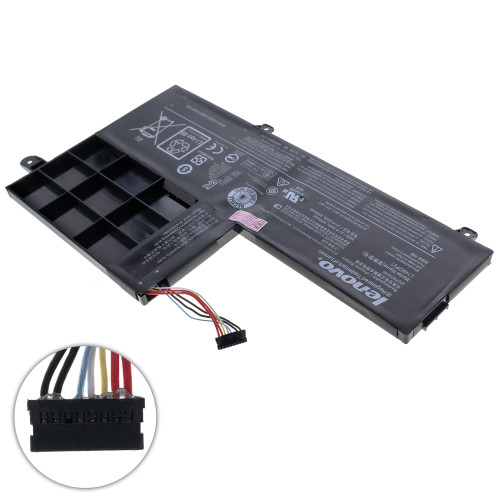 Оригінальна батарея для ноутбука LENOVO L14M2P21 (S41-70, S41-35, S41-70AM, Yoga 500-15ISK, 300S-14ISK) 7.4V 4050mAh 30Wh Black