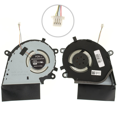 Оригінальний вентилятор для ноутбука ASUS G531GU (CPU FAN), G531GD, G531GW, G531GV, 5V !!!, 4pin (Кулер)