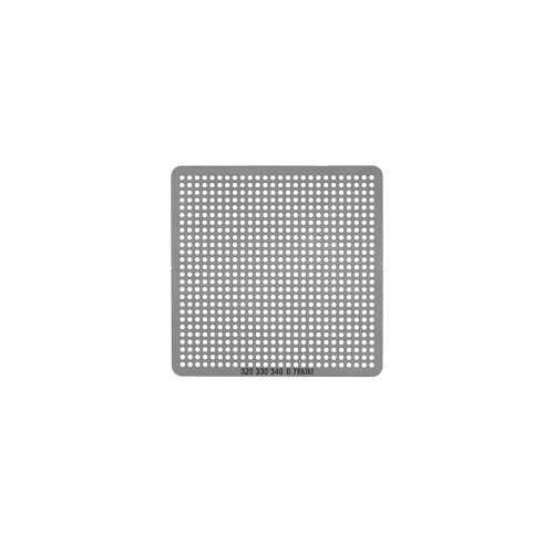 Трафарет прямого нагріву 320/330/340 0.76MM (ВЕРСІЯ 2)