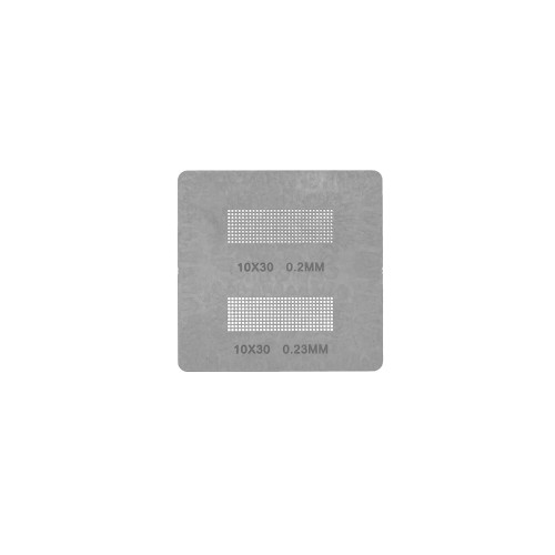 Трафарет прямого нагрева (2 в 1) 10x30 0.2MM, 10x30 0.23MM