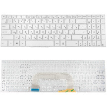 Клавіатура для ноутбука ASUS (X705 series) rus, white, без фрейма (оригінал)
